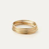 Dane Bangle Set Large (set of 5)