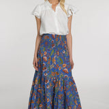 Izzy Skirt Dress - Secret Garden Sapphire