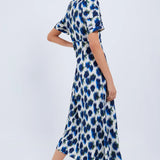 Casey Dress - Ikat Rose