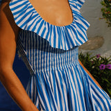 Susie Dress - French Stripe