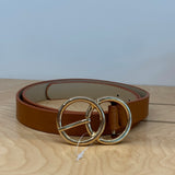 Double Circle Buckle Belt