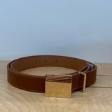 Rectangle Metal Buckle Belt