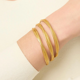 Cheval Twist Bangle -Small