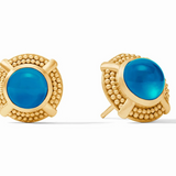 Cabochon Stud Earring