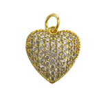 Puff Heart Charm