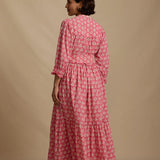 Colette Dress -Pink China Tea