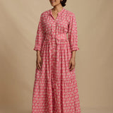 Colette Dress -Pink China Tea