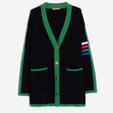 Black and Green Cardigan