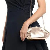 Tally Metallic Clutch